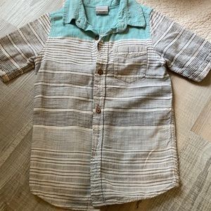 Boys, Sonoma, button down, t-shirt, size 7x